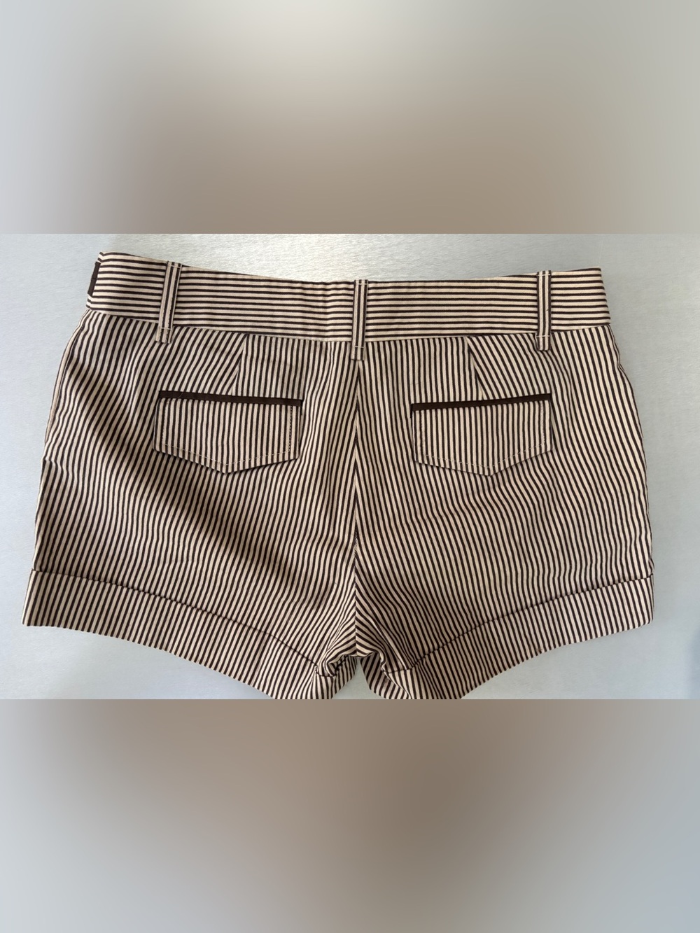 BCBG Maxazria Striped Shorts 6 - Picture 5 of 9